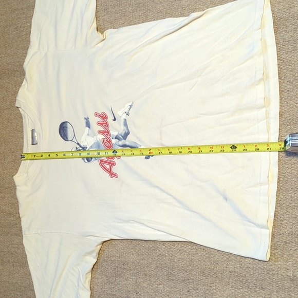 Vintage Nike grey tag made in USA Andre Agassi. Flushing Meadows 2000 t shirt. - Picture 8 of 8